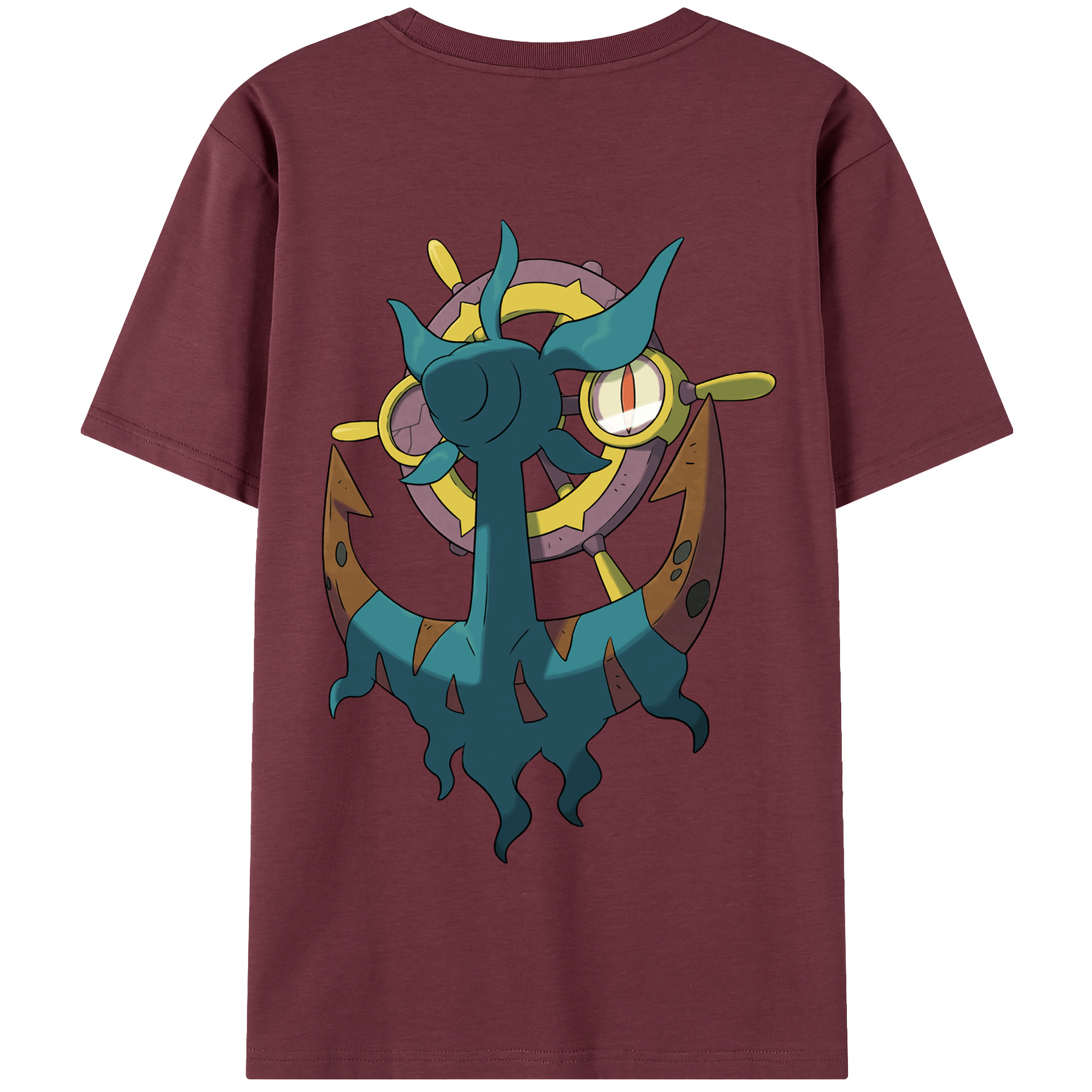 （画像用） ポケットモンスター Pokémon 綿100％半袖Tシャツ（背面プリント）